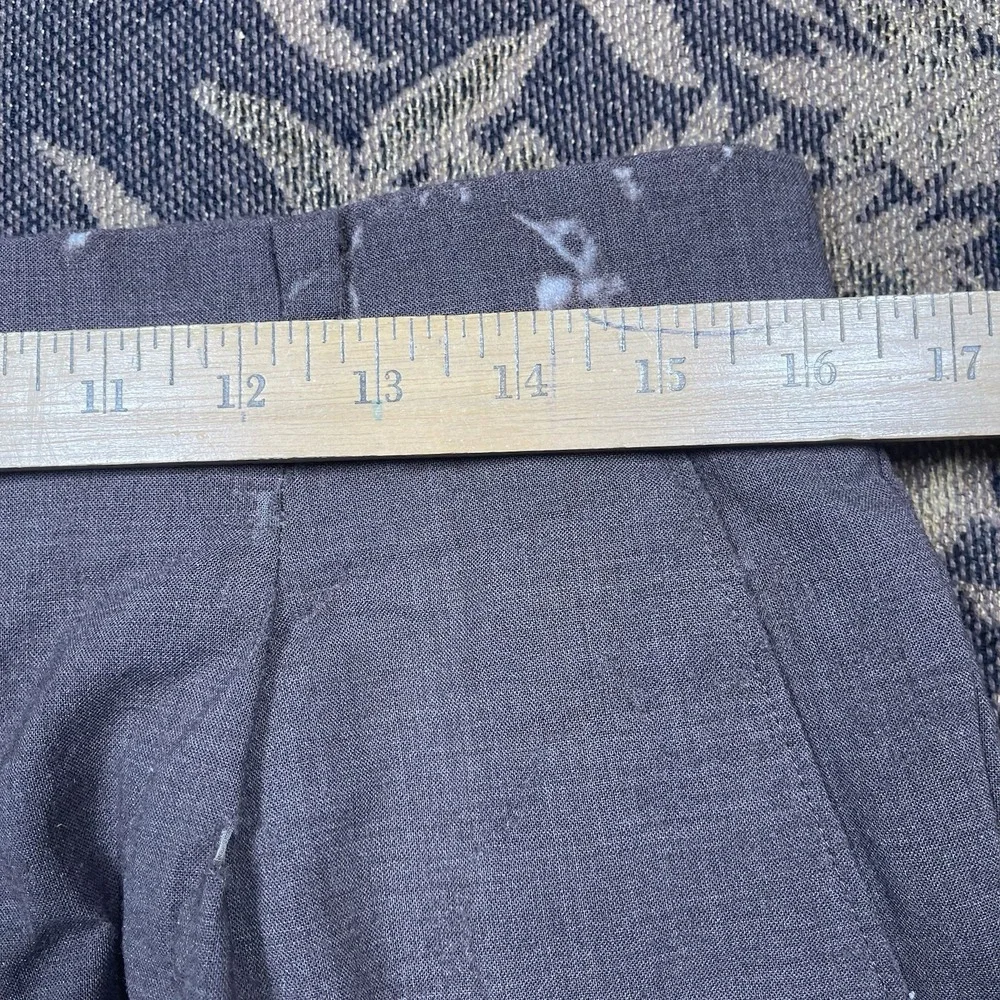 Nike Tiger Woods Mens Brown Straight Pants Wool Blend Size 32x30 Comfort Flawed